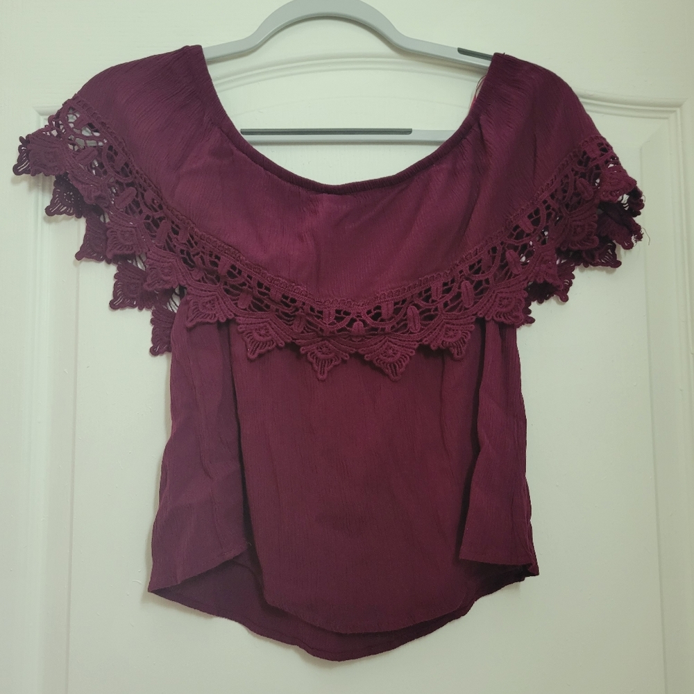 Burgundy Top